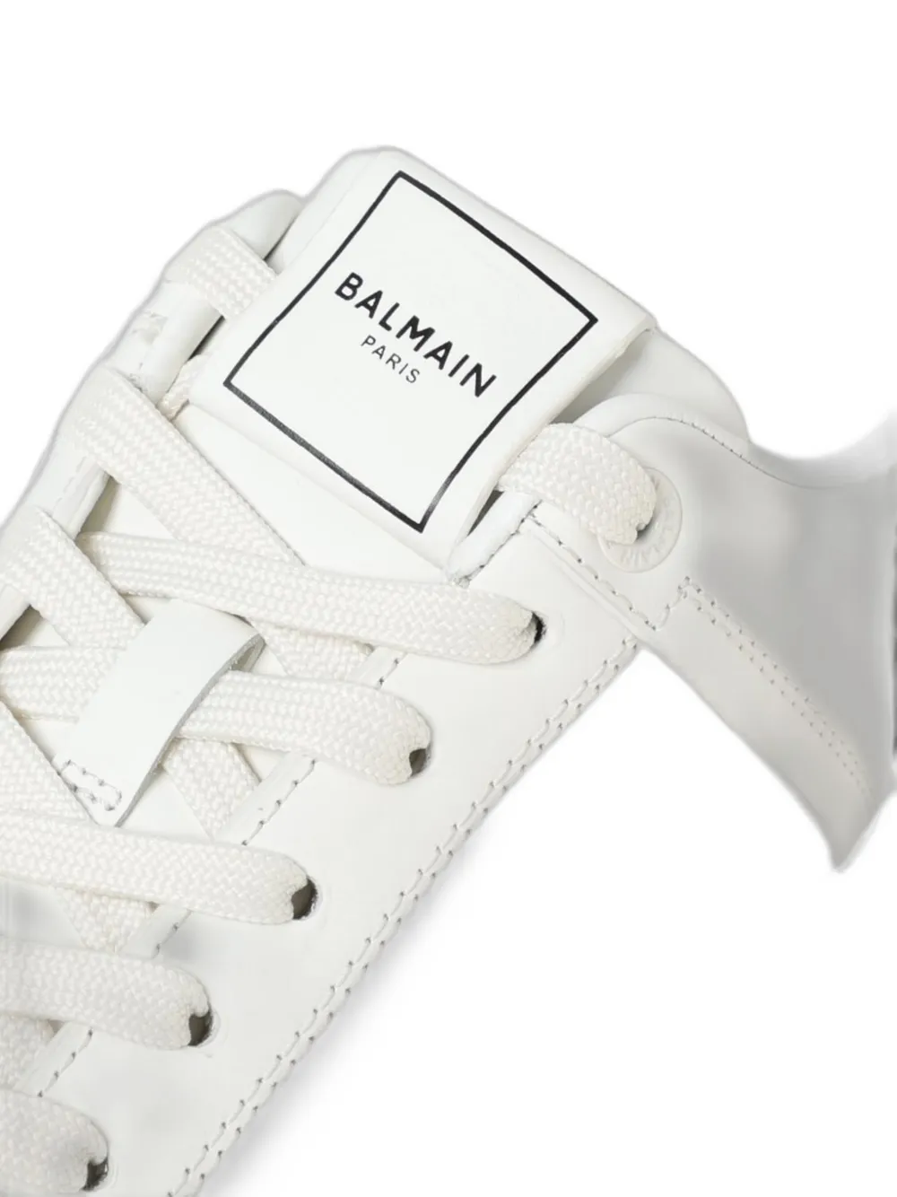 Balmain B-Court leather sneakers Wit