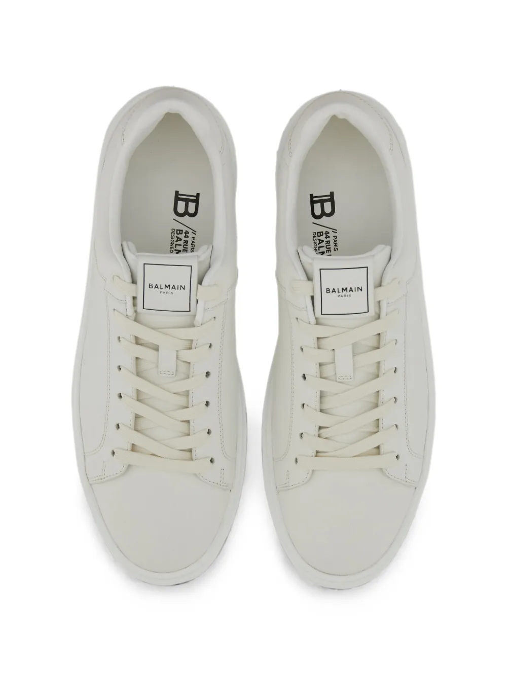 Balmain B-Court leather sneakers Wit