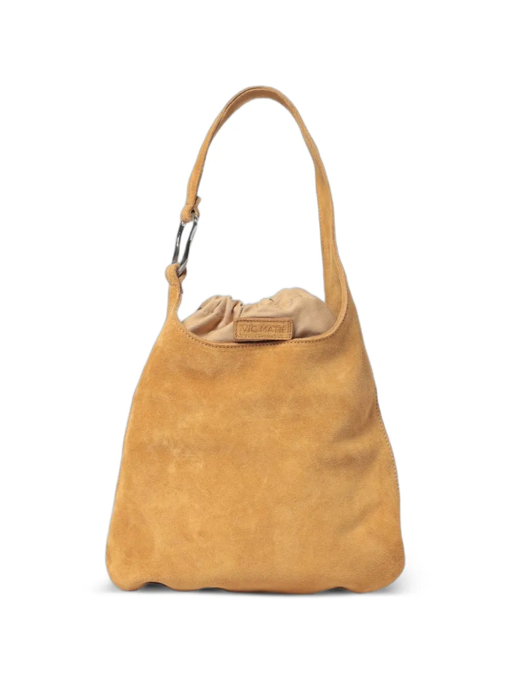 Vic Matie suede shoulder bag - Marrone