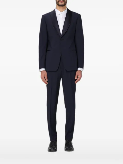 Emporio Armani single-breasted virgin wool suit
