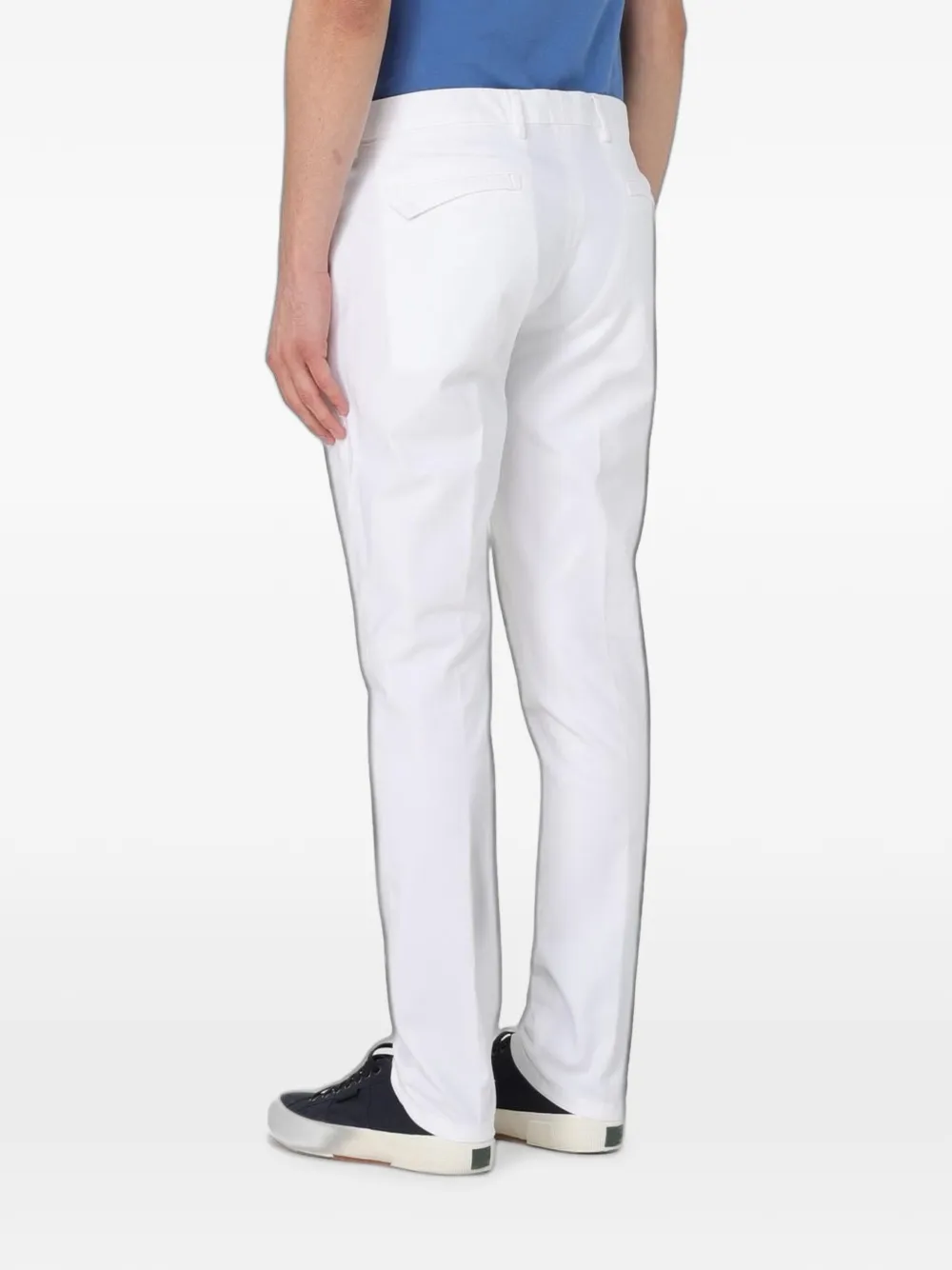 PT Torino Slim-fit pantalon Wit
