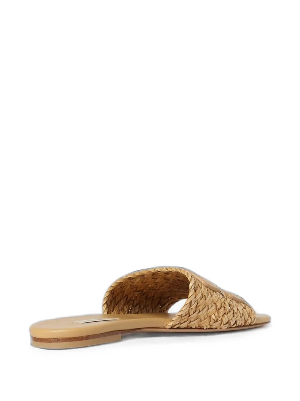 Casadei Ischia woven leather sandals Beige