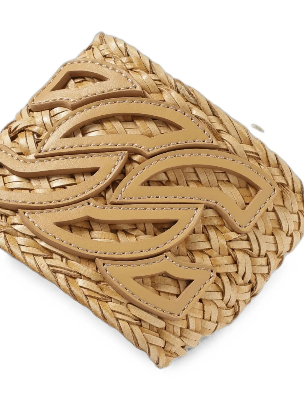 Casadei Ischia woven leather sandals Beige