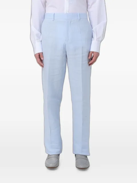 Agnona pressed-crease tailored trousers