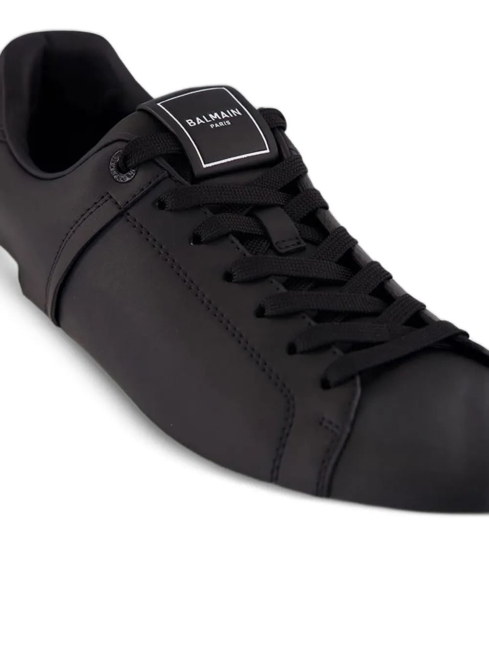 Balmain B-Court leather sneakers Zwart
