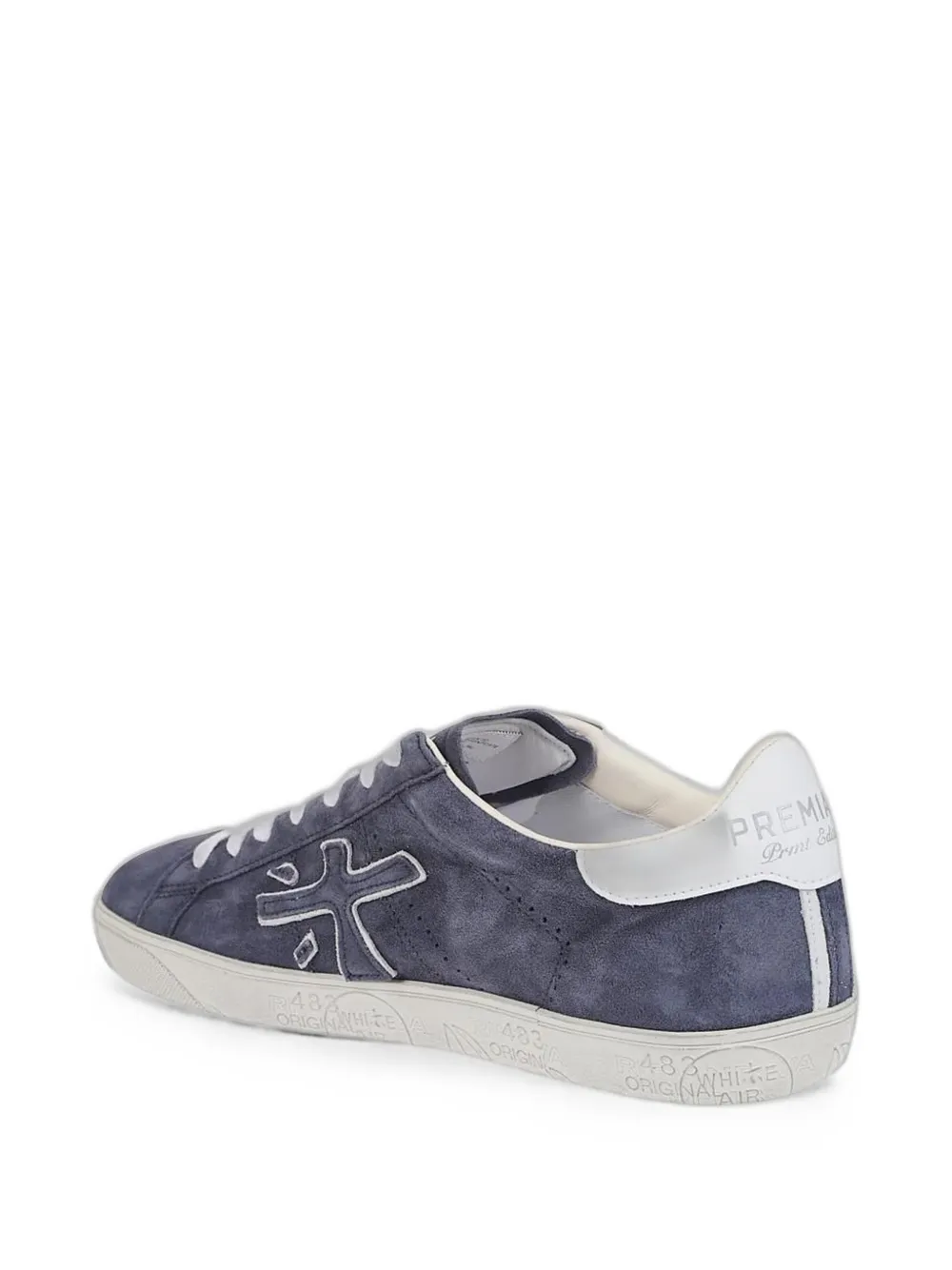 Premiata Sneakers met logopatch Blauw