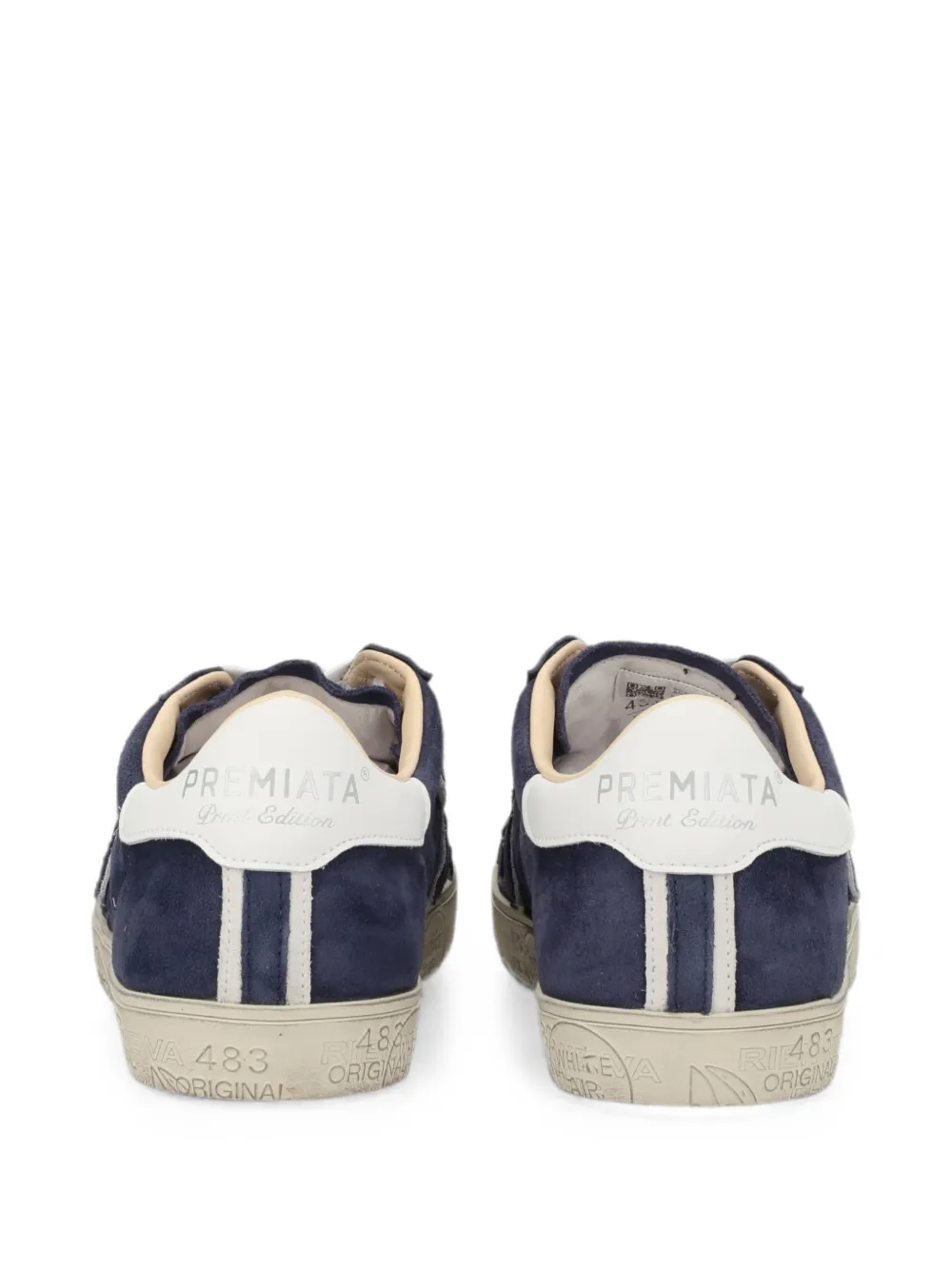 Premiata Sneakers met logopatch Blauw