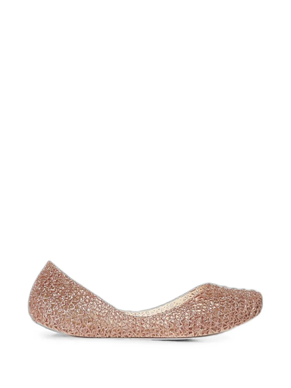 Melissa glittered ballet flats - Toni neutri