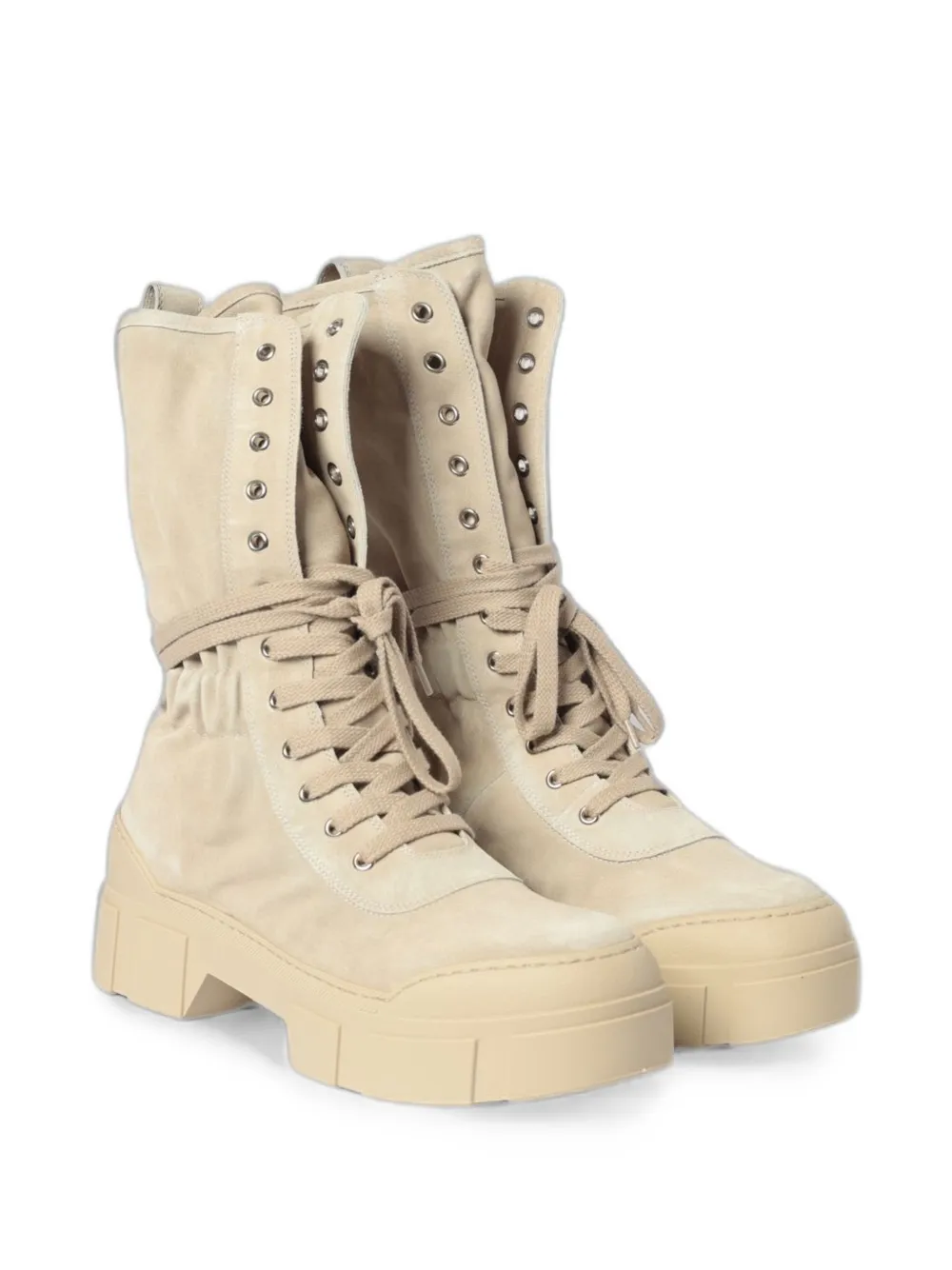Vic Matie V14 Roccia suède veterlaarzen Beige