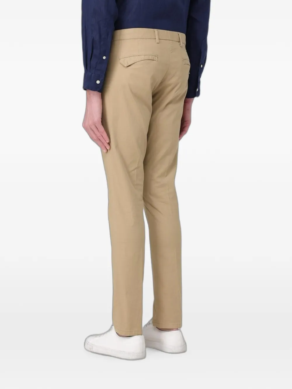 PT Torino Broek met knoopsluiting Beige