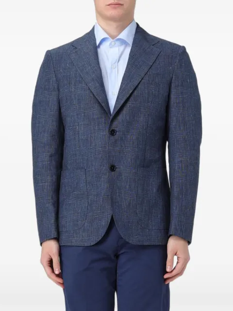 Fay check-pattern blazer