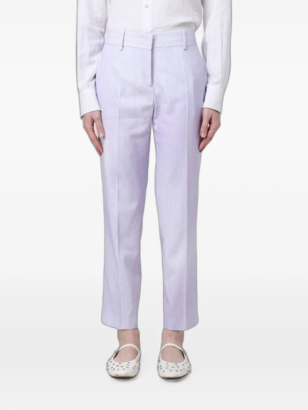 Ermanno Scervino slim-fit trousers - Violett