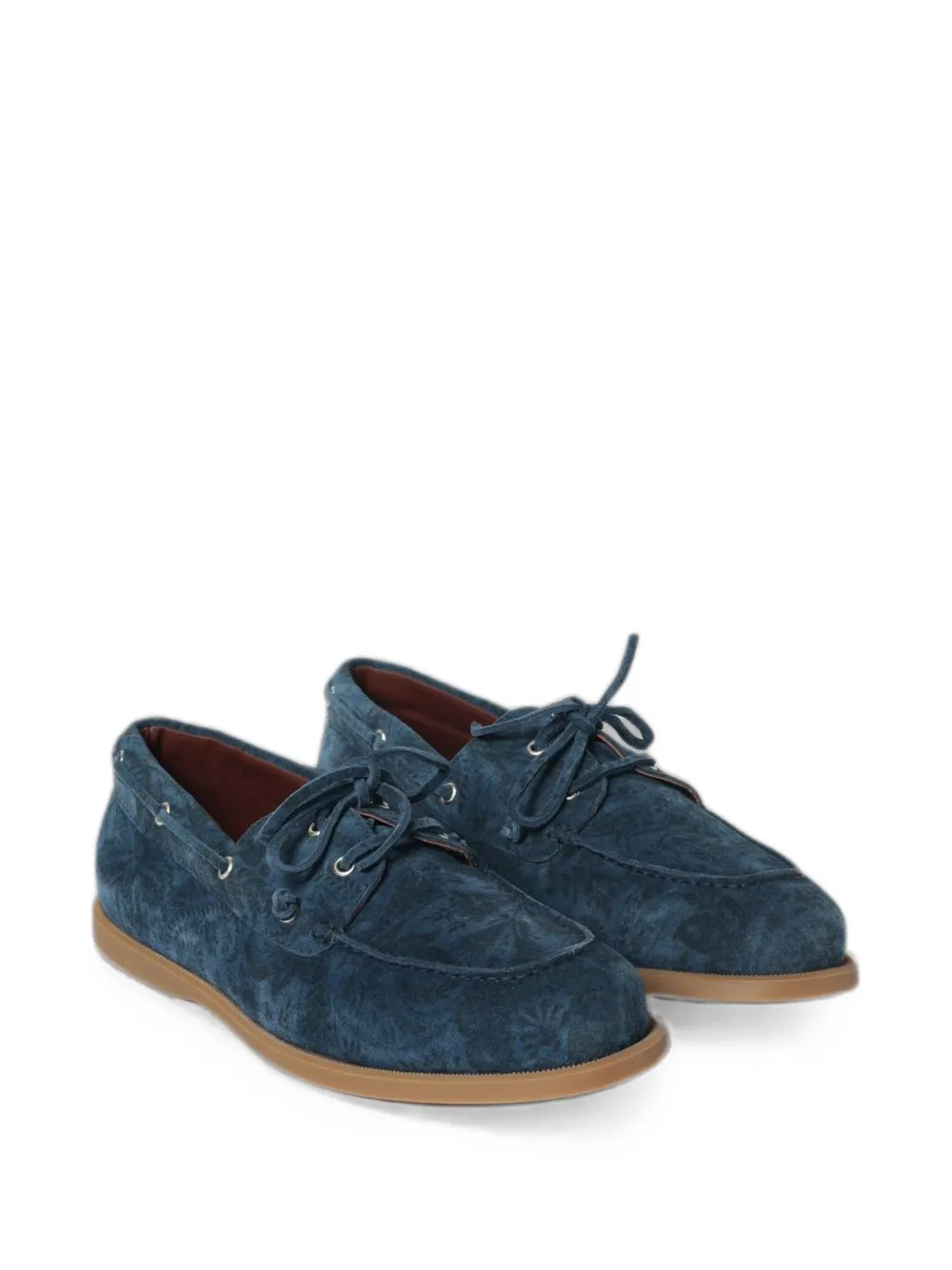 ETRO Loafers met paisley print Blauw