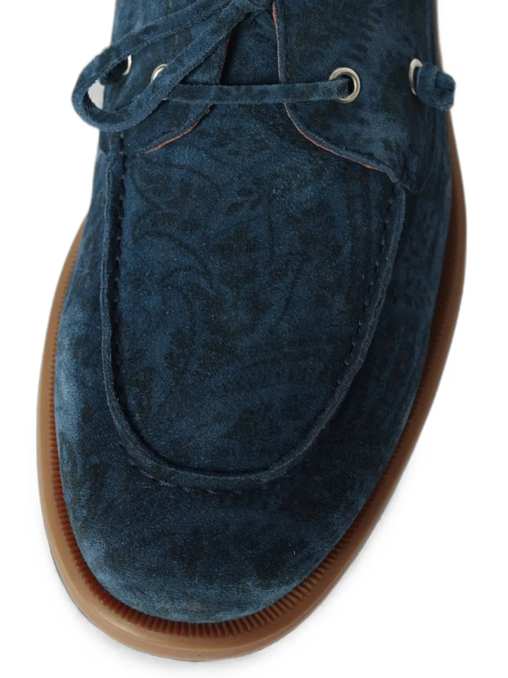 ETRO Loafers met paisley print Blauw