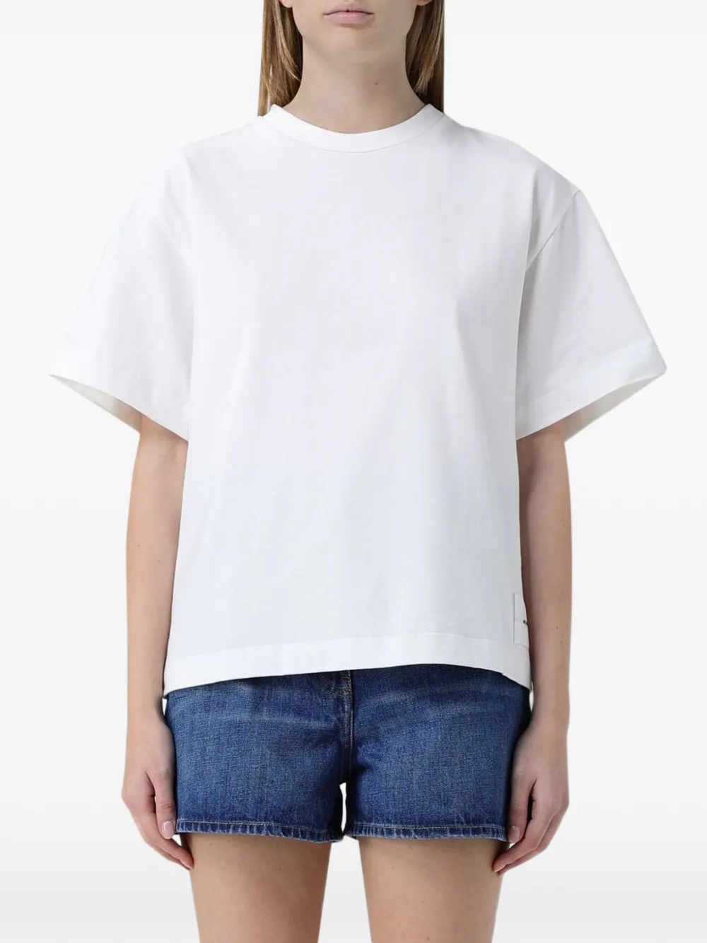 MeimeiJ crew-neck T-shirt - Bianco