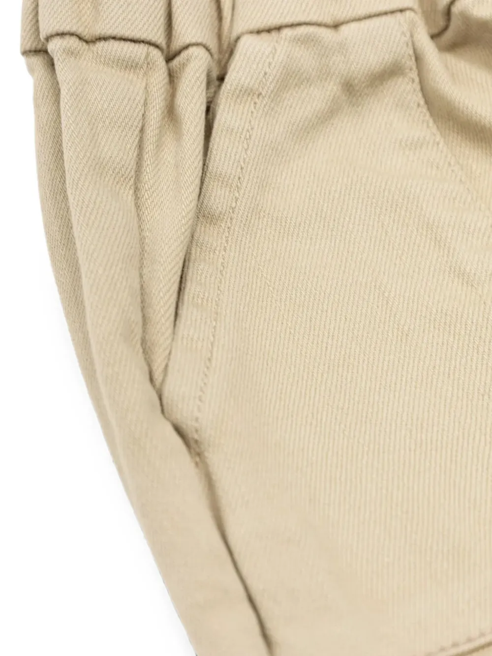 Bonpoint Thursday chino met elastische tailleband Beige