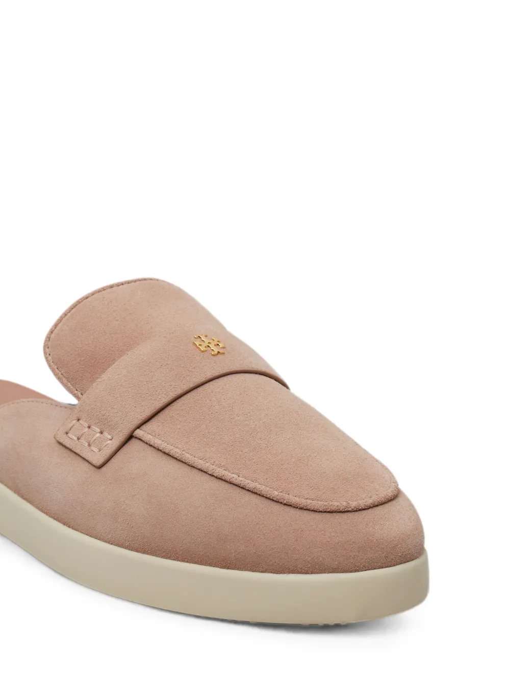 Tory Burch Ballet Sport muiltjes met logoplakkaat Roze