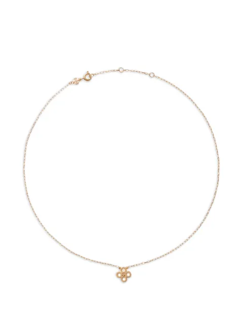 Tory Burch collar Forget Me Not con colgante de trébol