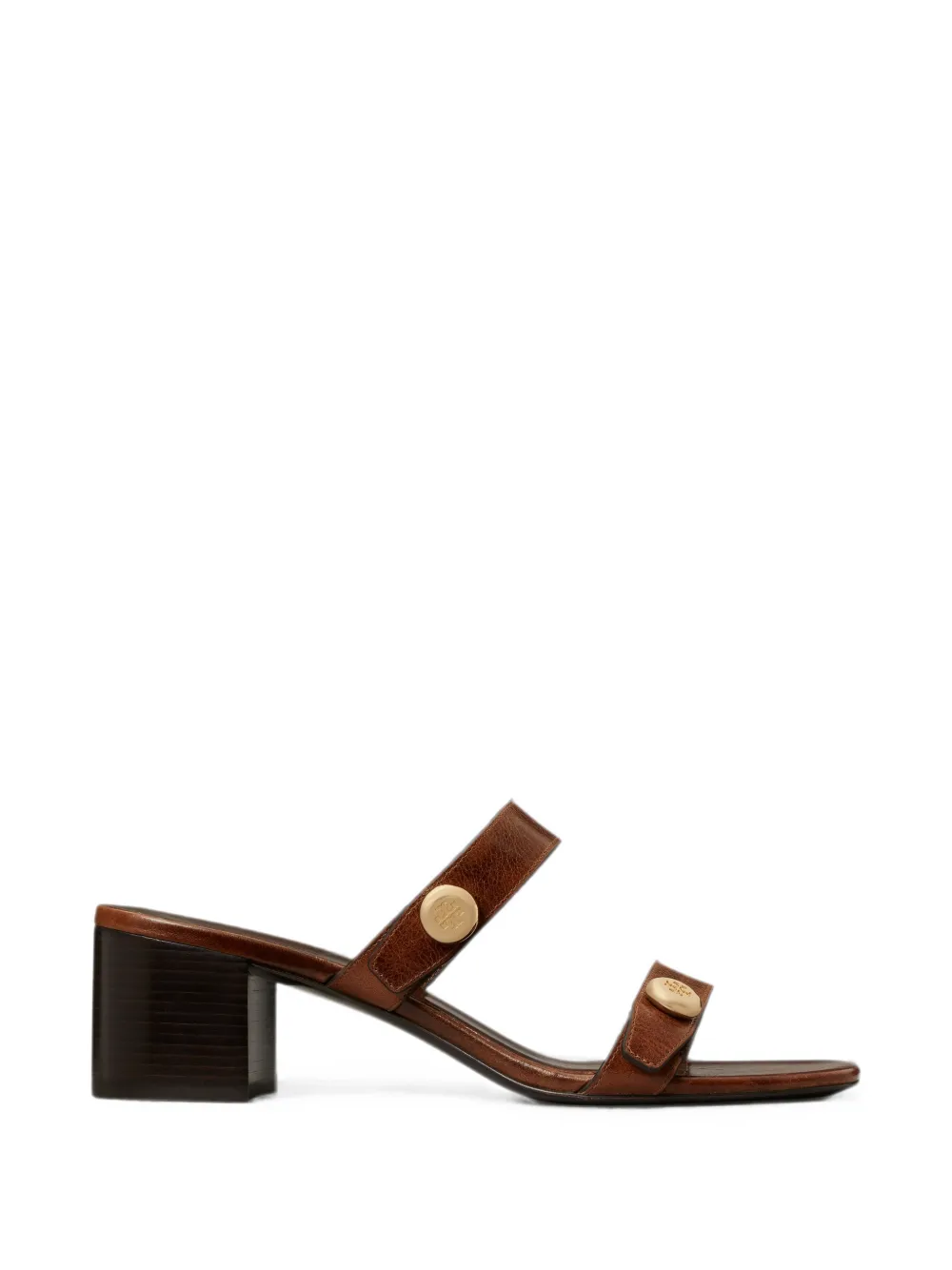 Tory Burch Romy logo-button sandals - Brown