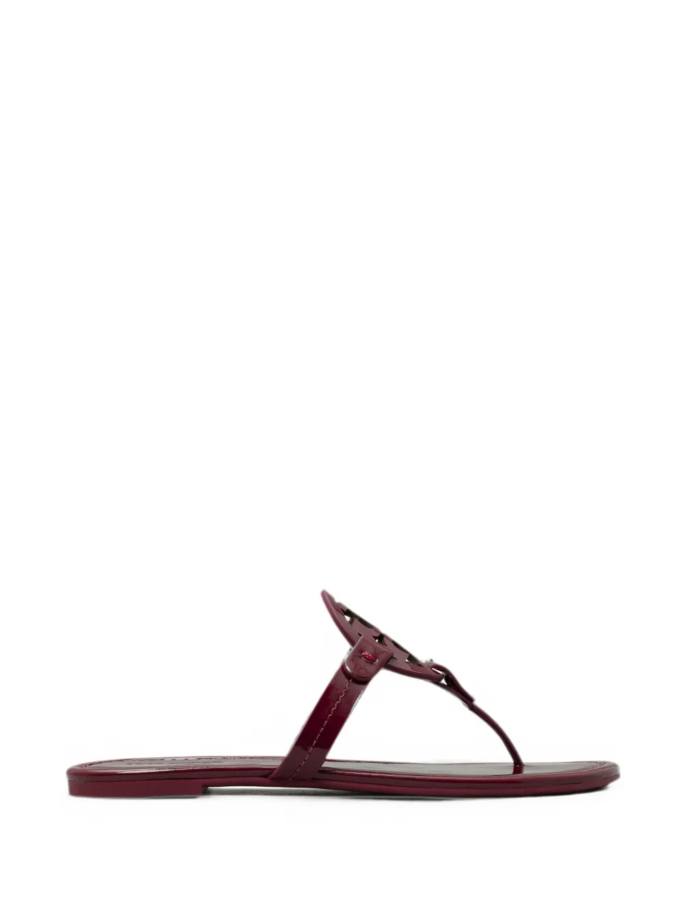 Tory Burch Miller patent sandals - Red