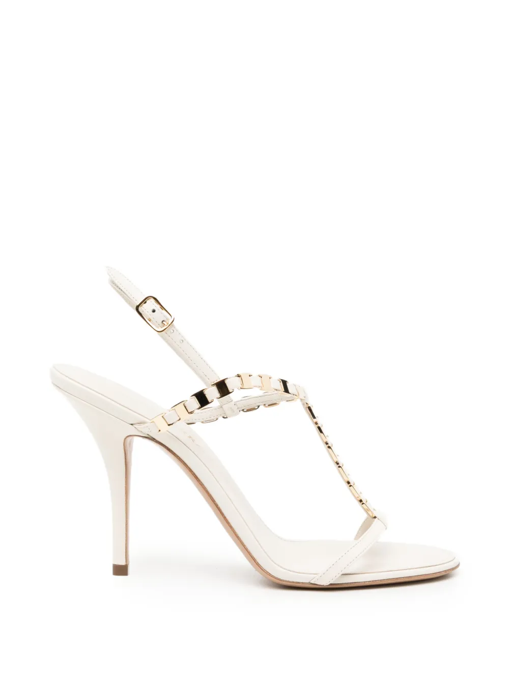 Ferragamo 100mm Mini Vara sandals - Toni neutri