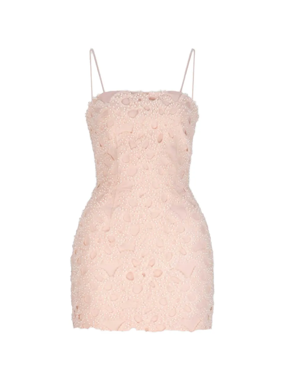 Atoir Maple bead-embellished mini dress - Rosa
