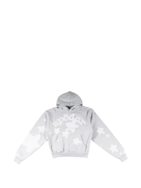 SP5DER Beluga star-print hoodie
