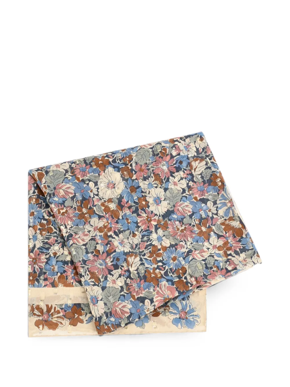 Valentino Garavani Foulard con stampa geometrica - Blu