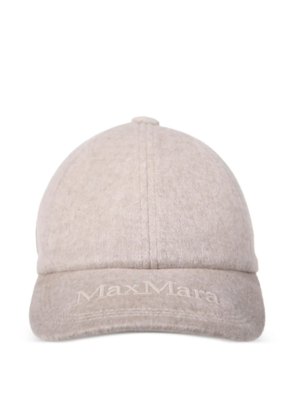 Max Mara Cappello con logo - Toni neutri