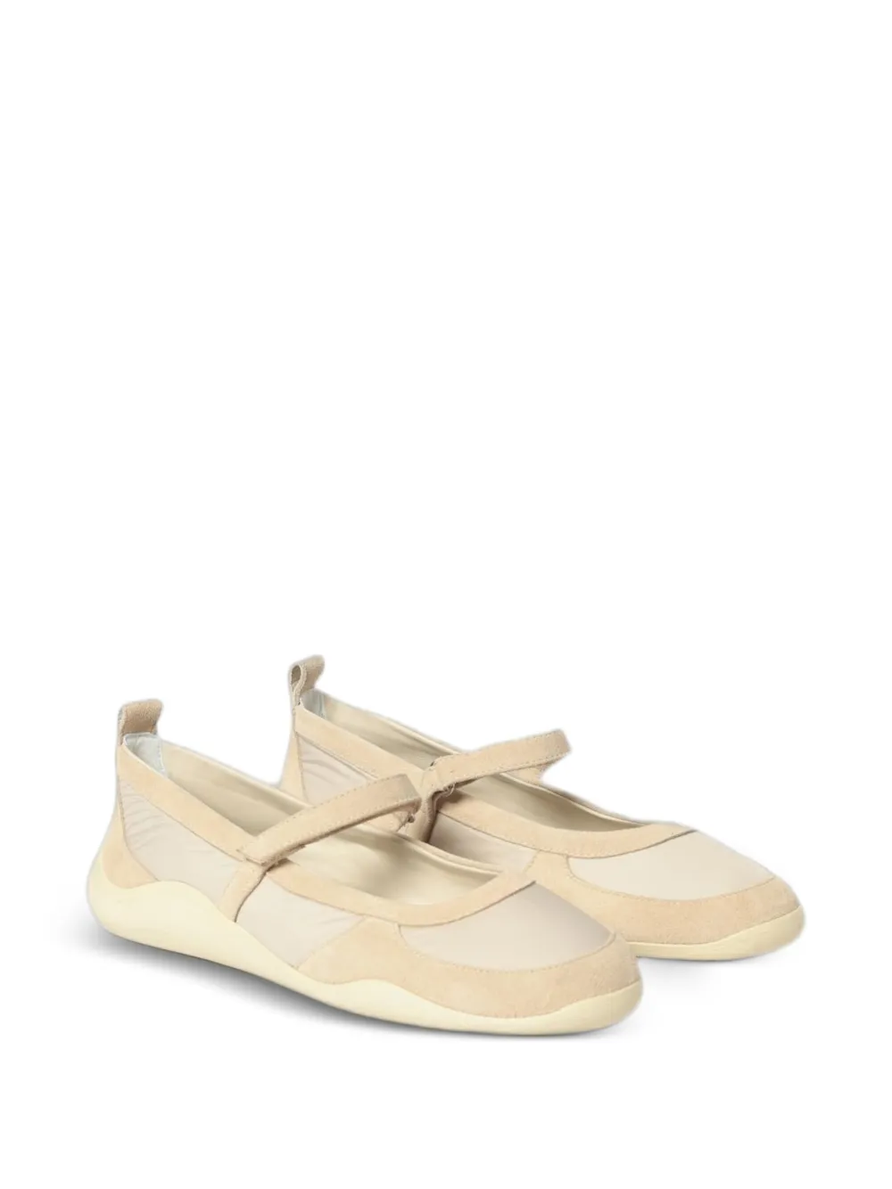 Vic Matie touch-strap ballet flats Beige