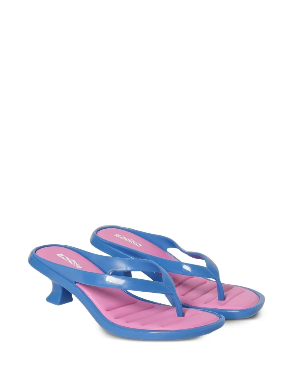 Melissa open-toe thong-strap sandals Blauw