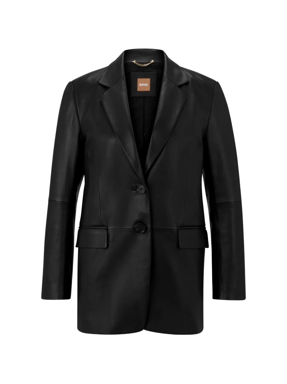 BOSS single-breasted coat · 36