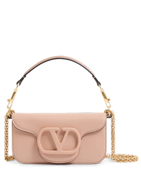 Valentino ロゴ付きハンドバッグ ピンク/ベージュ 36783235_68981801_600.jpg