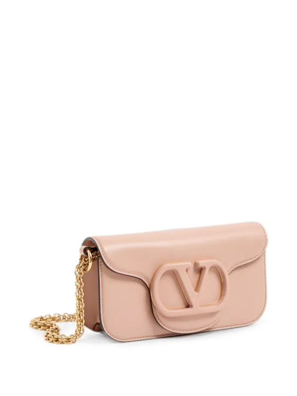 Valentino Garavani Vロゴ シグネチャー ショルダーバッグ | ピンク 