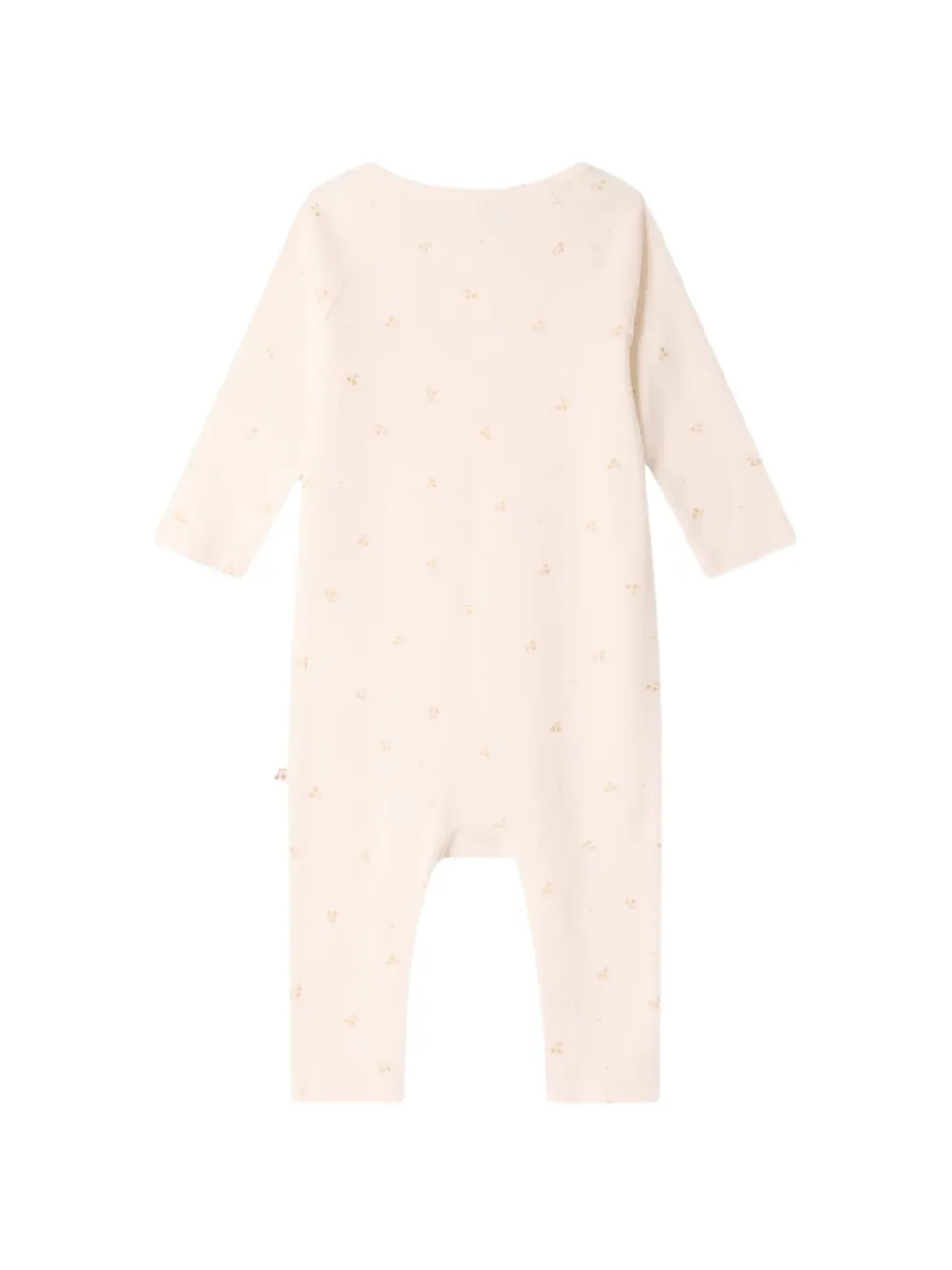 Bonpoint Pyjama met kersen-print Roze