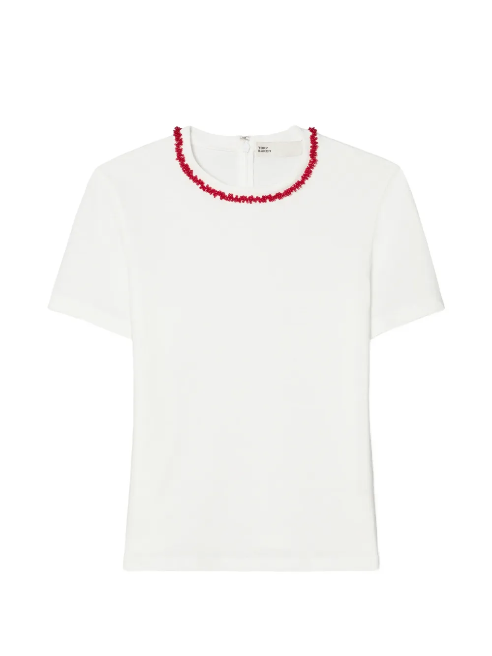Tory Burch embellished cotton T-shirt