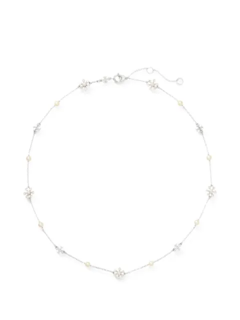 Tory Burch flower-pendant necklace