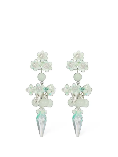 Tory Burch Curiosity beaded linear earrings
