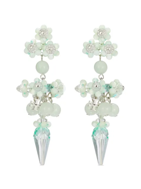 Tory Burch Curiosity beaded linear earrings