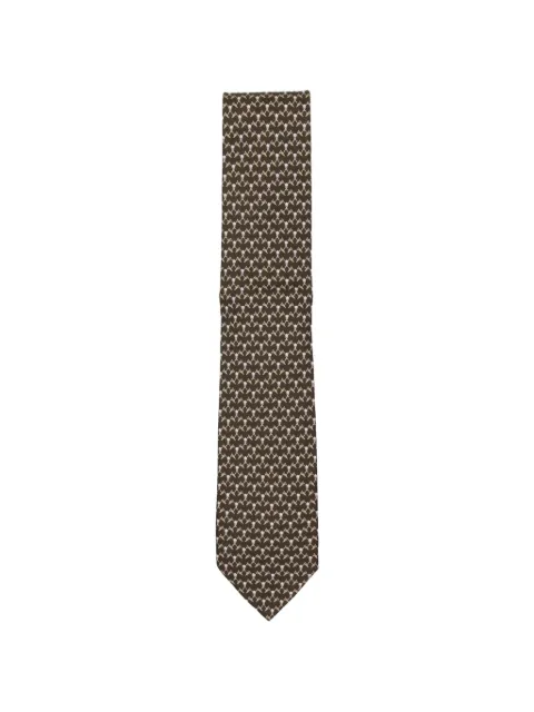 Ferragamo golf-print tie