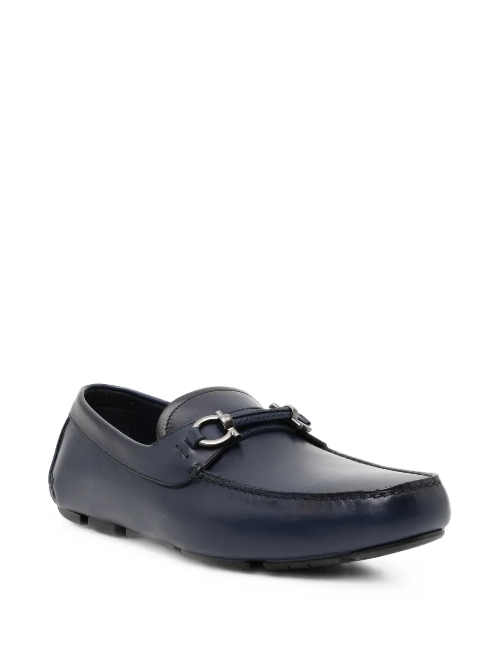 Ferragamo Gancini Driver loafers Blauw