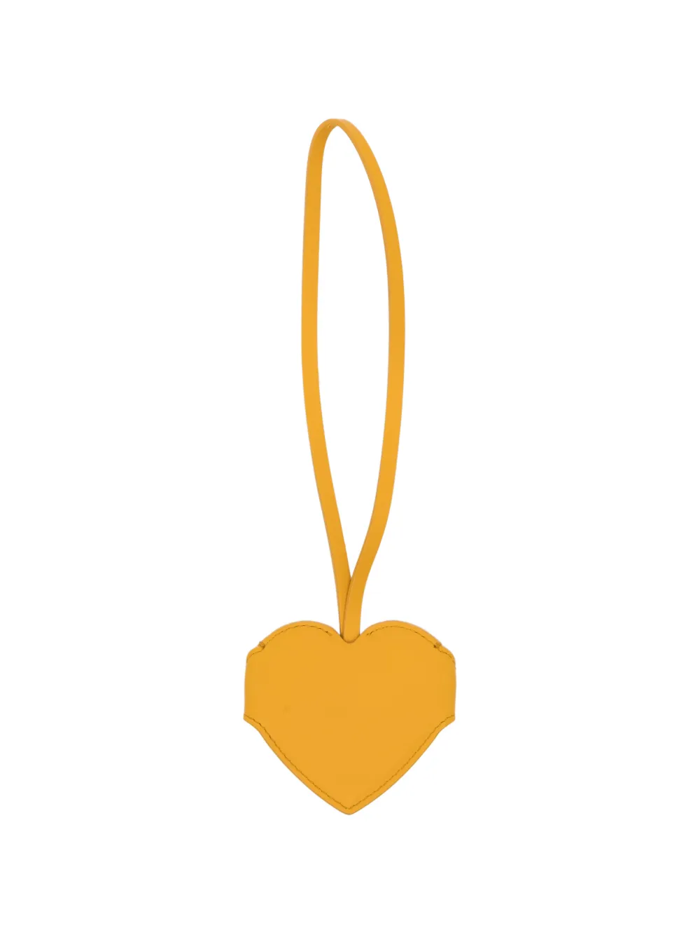 Ferragamo heart-shaped keyring - Giallo