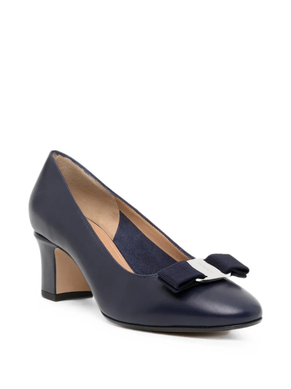 Ferragamo 50mm New Vara pumps Blauw