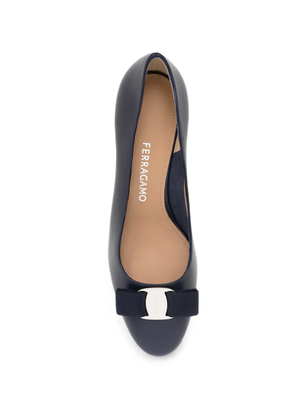 Ferragamo 50mm New Vara pumps Blauw