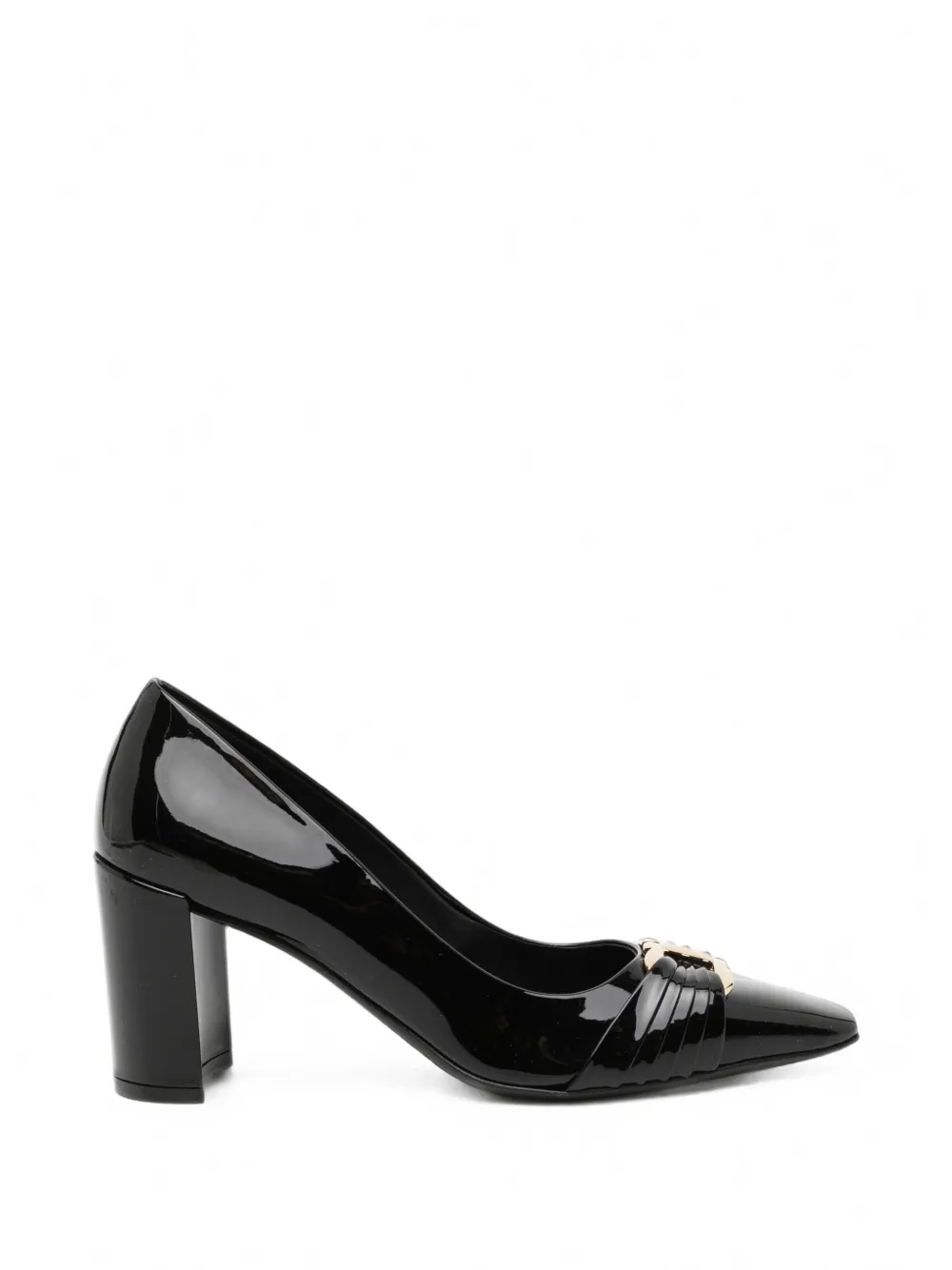 Ferragamo 80mm Gancio pumps Zwart