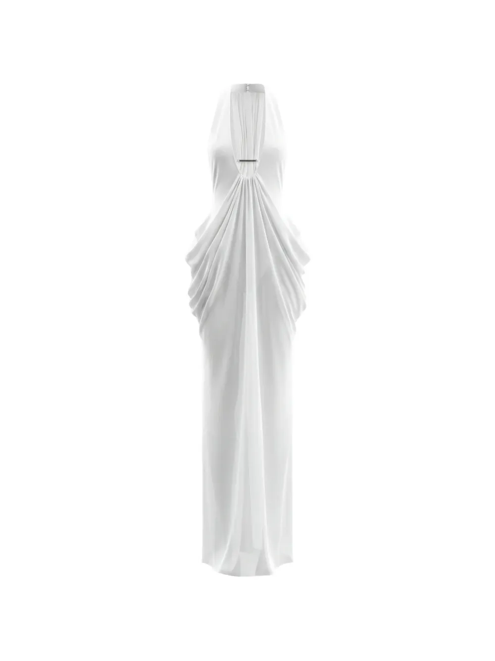 Atoir halterneck draped dress - Bianco