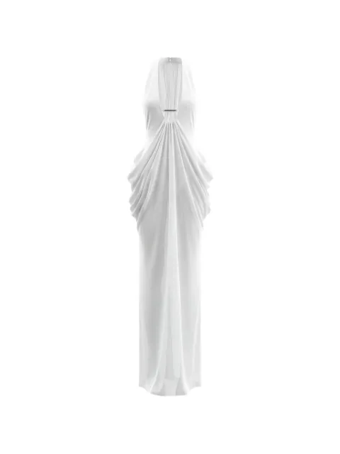 Atoir halterneck draped dress