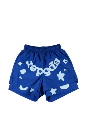 SP5DER OG Web Double Layer ショートパンツ | ブルー | FARFETCH JP
