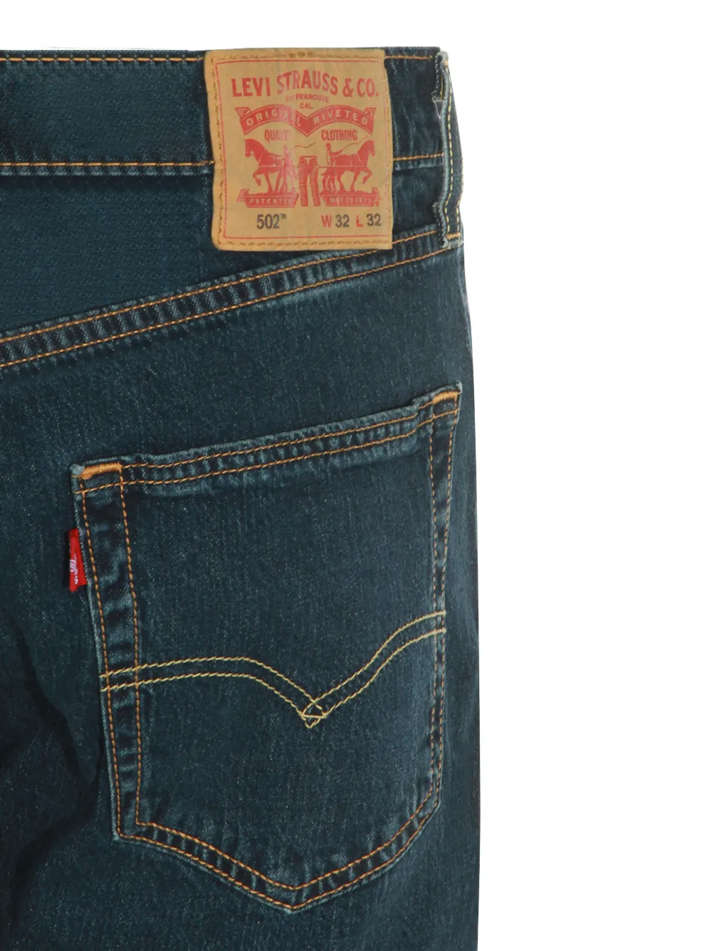 Levi's Jeans met toelopende pijpen Blauw