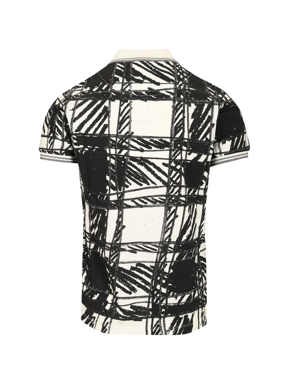 Vivienne Westwood Scribble poloshirt met geborduurde Orb Wit